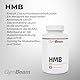 GymBeam HMB-Supplement - Hochdosiertes HMB-Nahrungsergänzungsmittel mit Calciumhydroxymethylbutyrat, reines Leucin-Metabolit für Muskelaufbau, unterstützt die mTOR- und BCAA-Synthese, 150 tabs