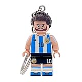 PAP Products Custom Messi Keychain – World Cup 2022 Champion Figure – Collectible Soccer Gift