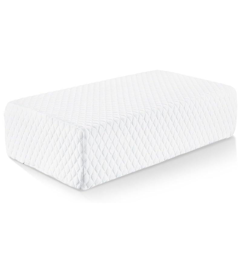 TOPPURE Pillowcase for Cube Pillow (24x12x6 White) Pillow case for Pilow Cube Pro