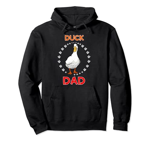 Canard marrant papa canard amoureux canard marrant Sweat à Capuche