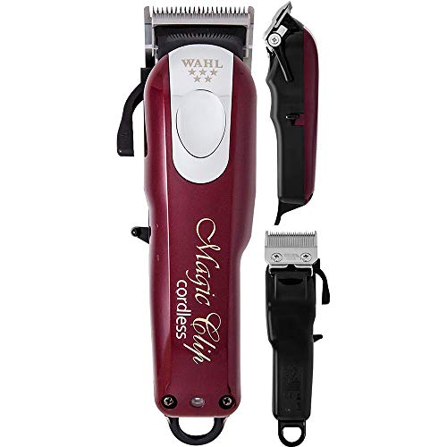 Máquina de Cortar Cabelo Wahl Magic Clip Cordless 10 Peças Bivolt Sem Fio Made in USA