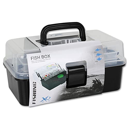 Angelkoffer mit Zubehör Angelset Angelbox Komplettset – Bild 3