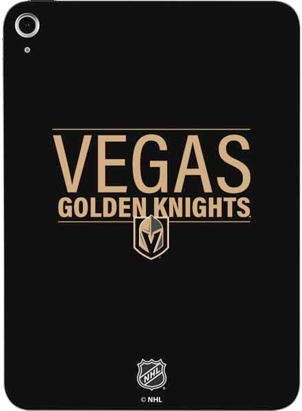 Skinit Decal Tablet Skin Compatible with iPad 11th Gen (2025) - Officially Licensed NHL Vegas Golden Knights Script Design