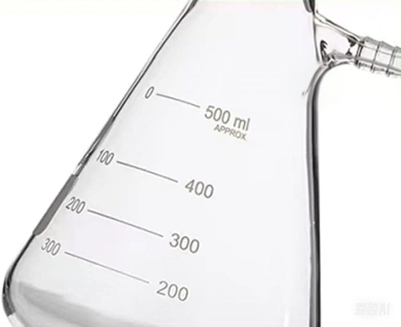 Frasco de vidrio for laboratorio, 1 frasco succión filtración boca molienda al vacío 25 ml a 2000(2000ml caliber24)