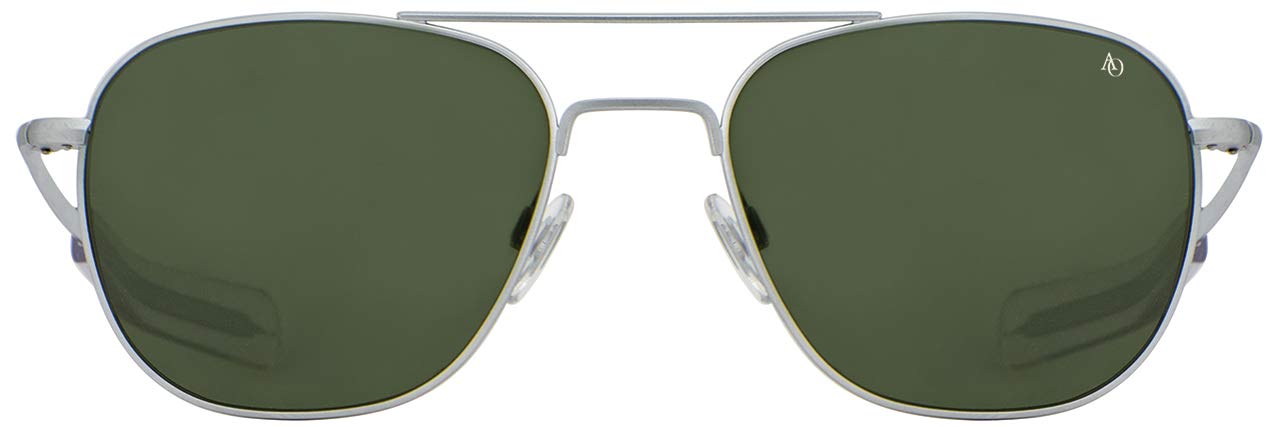 Original Pilot Sunglasses - SkyMaster Glass Lenses - Bayonet Temple silver Size: 55-20-140 B46