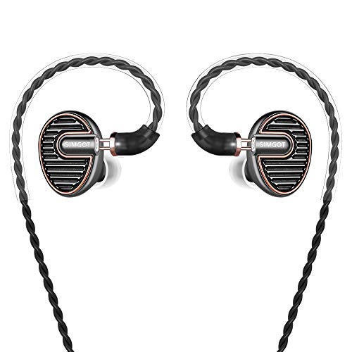 SIMGOT EN700 PRO High Fidelity in-Ear Monitor Headphones with Detachable Cable, Sound Stereo