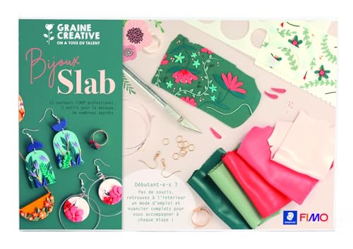 Coffret DIY Pâte Fimo - Bijoux en Slab