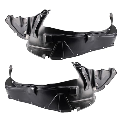 Image of TRQ Front Inner Fender Liner Set Compatible with 2012 Honda Ridgeline HO1248156 HO1249125