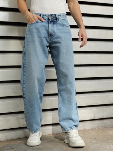 Image of HIGH Star Men's Regular Fit Mid Rise Jeans