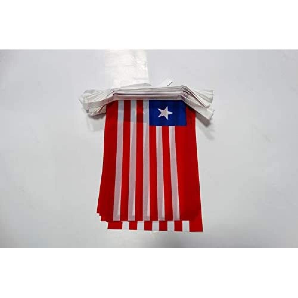AZ FLAG Guirnalda 6 Metros, 20 Banderas de Ecuador 21x15 cm, Bandera Ecuatoriana 15 x 21 cm - Banderines — view 163