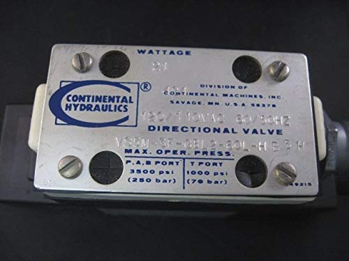 Continental Directional Valve VS5M-3F-GBL2-60L-H B5H