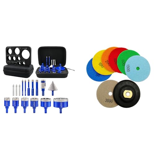Kit de brocas de diamante para azulejo 16 piezas miniatura 1
