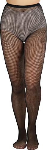 Image of ToBeInStyle Women's Fishnet Backseam Pantyhose W /Elastic Waistband