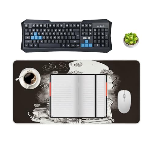 Skeleton Chef Desk Pad con Base de Goma miniatura 4