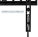 Mount-It! Low Profile TV Wall Mount Fixed TV Bracket for Flat Screens 32 inch - 55 inch LED, LCD, and Plasma Television - 77 lbs Capacity, 1.1