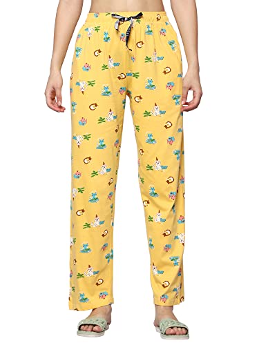 Image of Womens 100% Cotton Loungwear Pyjama Pants-pack of 1