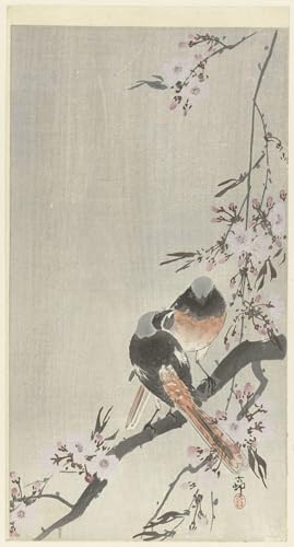 Cuadro de Martín pescador Ohara Koson para decorar un salón zen