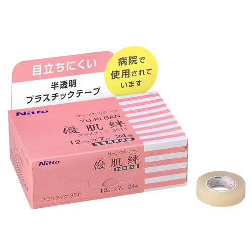 �j�g���Y �D���J �v���X�`�b�N 12mm×7m 24���� (�i��3511) ���ɂ₳���� ���Ԃ�ɂ��� ��ł��ꂢ�ɐ؂�铧���^�C�v �T�[�W�J���e�[�v ��×p�e�[�v