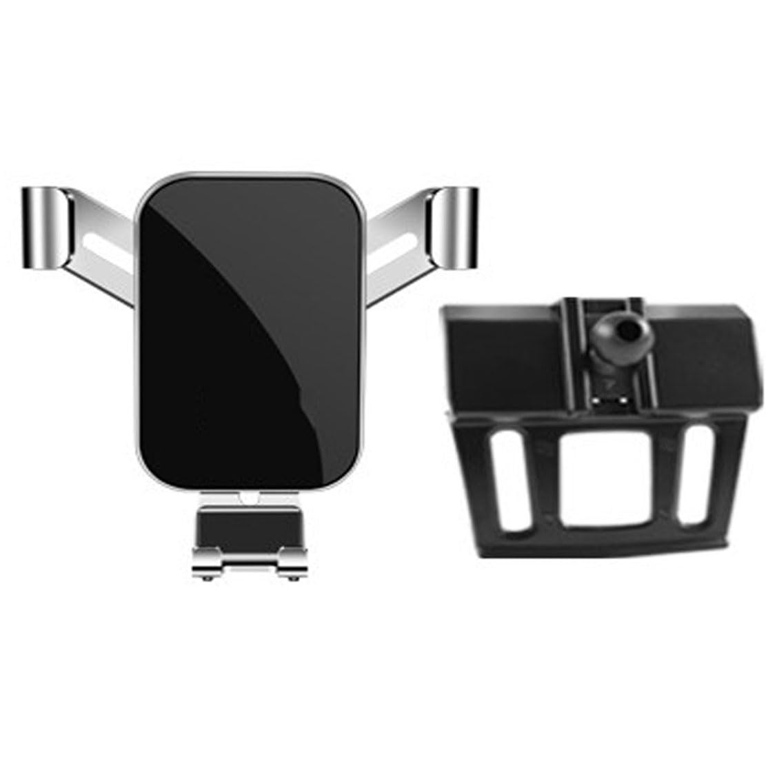 JGQFB Car phone holder,Compatible with Nissan X Trail 2014–2021,Auto Parts,silver
