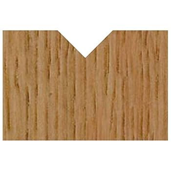 Whiteside Router Bits 1500 V-Groove Bit with 90-Degree 1/4