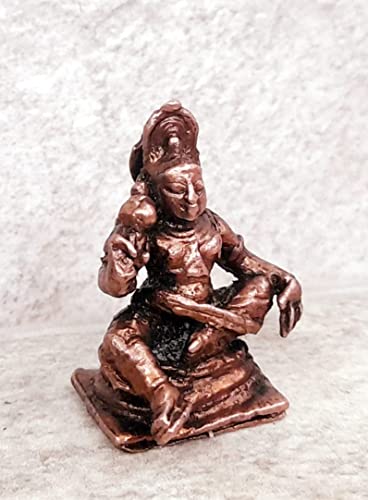 Image of Sastha Murti Copper Bhagwan Ji Idol - 1 in - Pack of 1