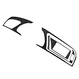 GZYF 4PCS Carbon Fiber Dash Board Instrument Panel Dashboard Frame Trim Cover Interior Decoration for Audi A5 RS5 S5, LHD