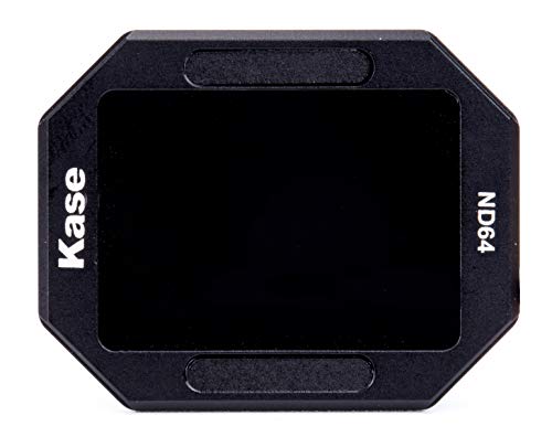 Filtro ND64 Clip Magnético Kase Evita Destellos y Agiliza el Cambio de Lentes en Sony α6300