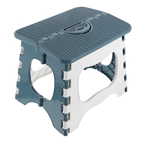 Alipis Folding Portable Plastic Stool Mini Outdoor Fishing Stool Lightweight and for Camping and Gardening Easy to Carry Design Suitable for Adults Nordic