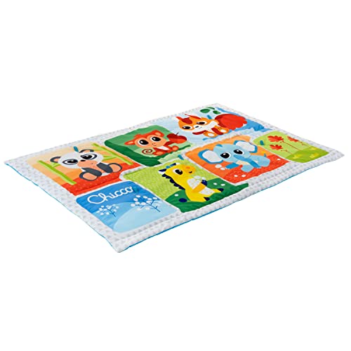 Chicco Tapis de la forêt Tapis de Jeu pour Enfants avec Animaux de la Forêt Tapis Extra Large 135 x 90 cm Doux et Coloré Jouet pour Enfants 0+ Mois Version 2021 - vue 5