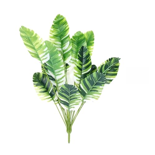 RCIDOS Top Aesthetics Plantas Artificiales Grandes de 82cm, Hojas de plátano, Planta Falsa de Jungla, decoración for el hogar, jardín, Oficina, árbol bonsái, Accesorios for el salón (Color : G)