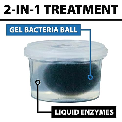 CrystalClear PondShock Organic Ball with Live Bacteria – Natural Live Bacteria Ball Maintains Crystal Clear & Healthy Water