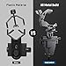 NEEWER 3 Axis Telescope Phone Adapter, All Metal Adjustable Telescope Spotting Scope Phone Mount Holder with Detachable Super Clamp for 20-65mm Dia. Eyepieces, Binoculars, Microscopes,LED Lights,SP-05