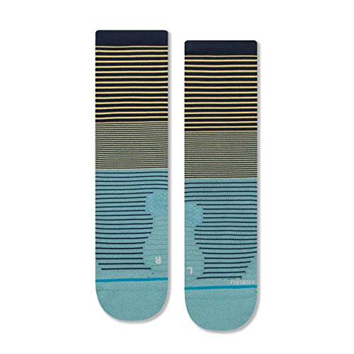Stance Flounder Crew Socks (Medium, Navy)2
