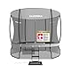 HUDORA Trampolin Fantastic Complete Max - Gartentrampolin mit großem Eingang & 300cm Durchmesser - Sporttrampolin mit Rahmennetz & Leiter - Familien-Trampolin mit Randabdeckung für bis zu 120kg