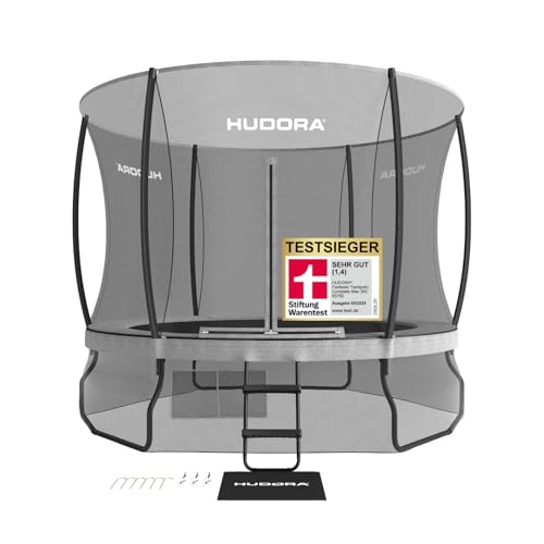 HUDORA Trampolin Fantastic Complete Max - Gartentrampolin mit großem...