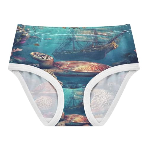 Ocean Sea Turtles Toddler Girls's Underwear 2T 202b8964