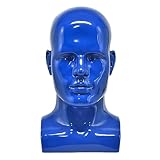 Tcwuzick Testa di manichino maschile Testa di manichino professionale (UK-90-lianglan)