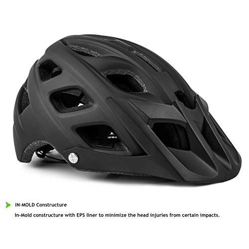 Exclusky Bike Helmet Mountain Bike Helmet for Adults