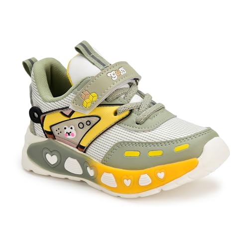 G&D Robolox Unisex Kids Shoes Soft Sole | Memory Foam with EVA Sole | Synthetic Upper Breathable, Lightweight | Comfortable & Durable Stylish Indoor & Outdoor | Sports Shoes