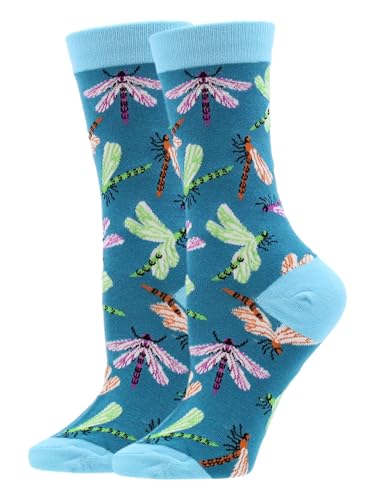 WHD Dragonfly Socks for Women Gift for Outdoor Lovers2