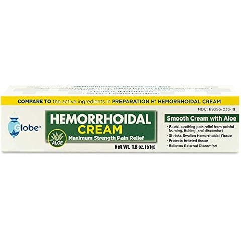 Globe Hemorrhoidal Cream with Aloe Cover