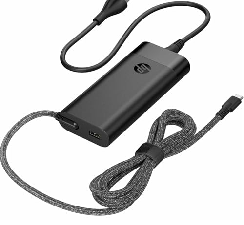 Chargeur pour laptop USB-C alimentatore HP idéal en télétravail
