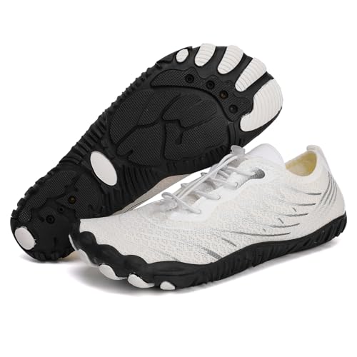 Aonegold Zapatos De Agua Hombre Escarpines Mujer Outdoor Secado Rápido Surf Calzado Para Yoga Playa Natación Transpirable Ligeras Zapatos Descalzos Negro Blanco,42eu Aonegold Zapatos De Agua Hombre Escarpines Mujer Outdoor Secado Rápido Surf Calzado Para Yoga Playa Natación Transpirable Ligeras Zapatos Descalzos Negro Blanco,42eu