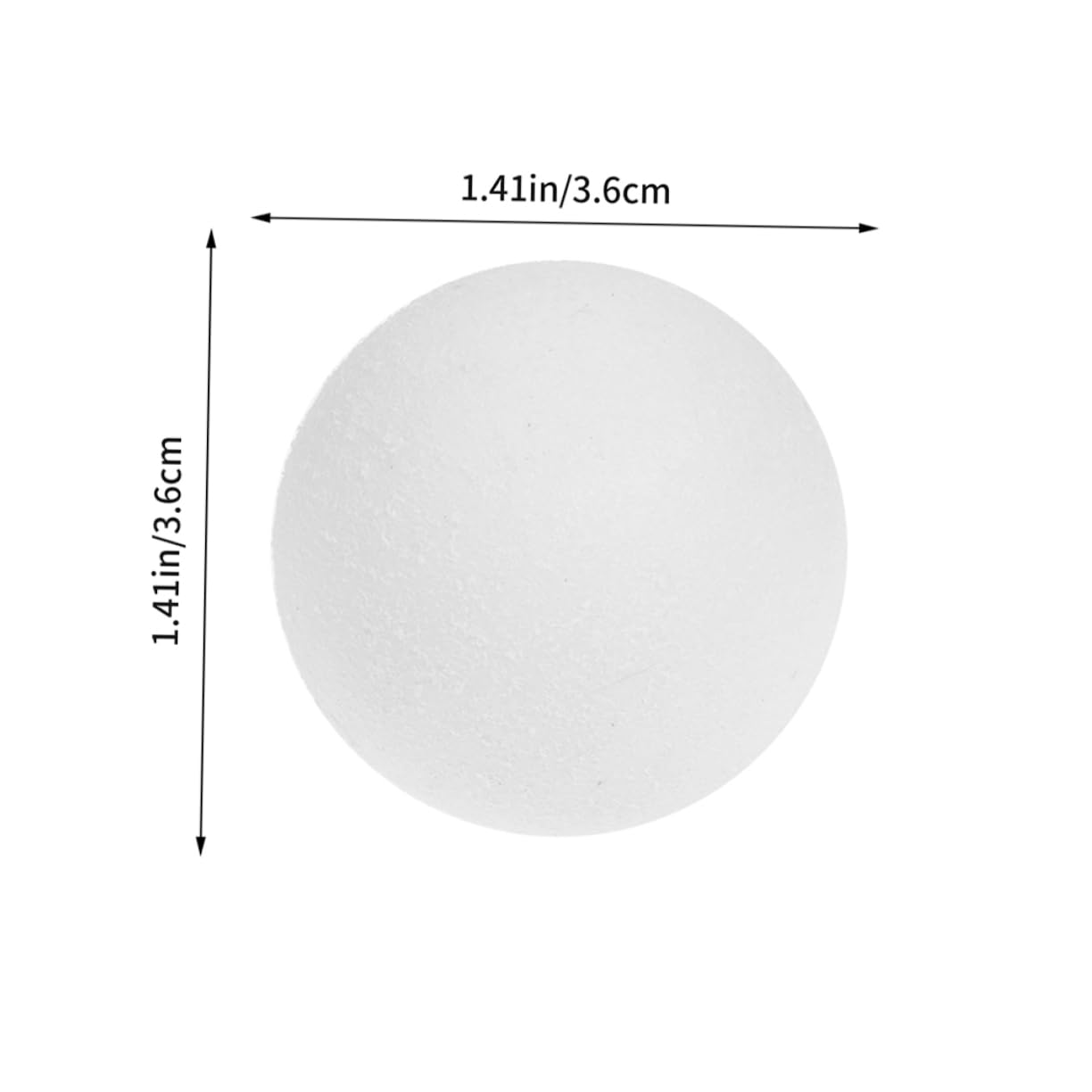 OSOLADY 6Pcs Replaceable Table Soccer Balls for Mini Foosball Games Durable Desk Game Accessories for Tabletop Soccer Machines