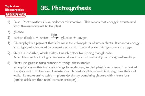 New 9-1 GCSE Biology AQA Revision Question Cards (CGP GCSE Biology 9-1 Revision)