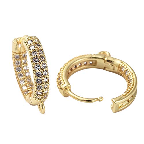 Boucles d'oreilles créoles légères Fashewelry qui ne tirent pas sur le lobe