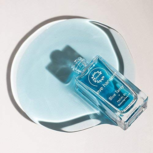 Eve Hansen Blue Tansy Facial Oil Moisturizer - Balancing Face Oil With Squalane, Rosehip, Turmeric, Vitamin E For Skin | Non-Greasy - 1.7 oz - Image 2