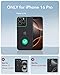 ESR for iPhone 16 Pro Case, Camera Control, Compatible with MagSafe, Shockproof Military-Grade Protection, Magnetic Phone Case for iPhone 16 Pro, Classic Hybrid Case (HaloLock), Clear