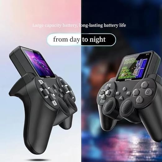 Image of Smartcam Retro Handheld Gaming Console for Kids & Adults | 520+ Built-in Classic Video Games | Portable Rechargeable Mini Game Player | TV Output | Gift for Boys & Girls Ages 6-14