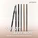 PERIPERA Speedy Skinny Brow (06 Cool Gray),1.5mm Precise Eyebrow Pencil, Dual-Sided Fine Tip Shades, Define Fills Brow Make up, K Beauty, Korean Make-up
